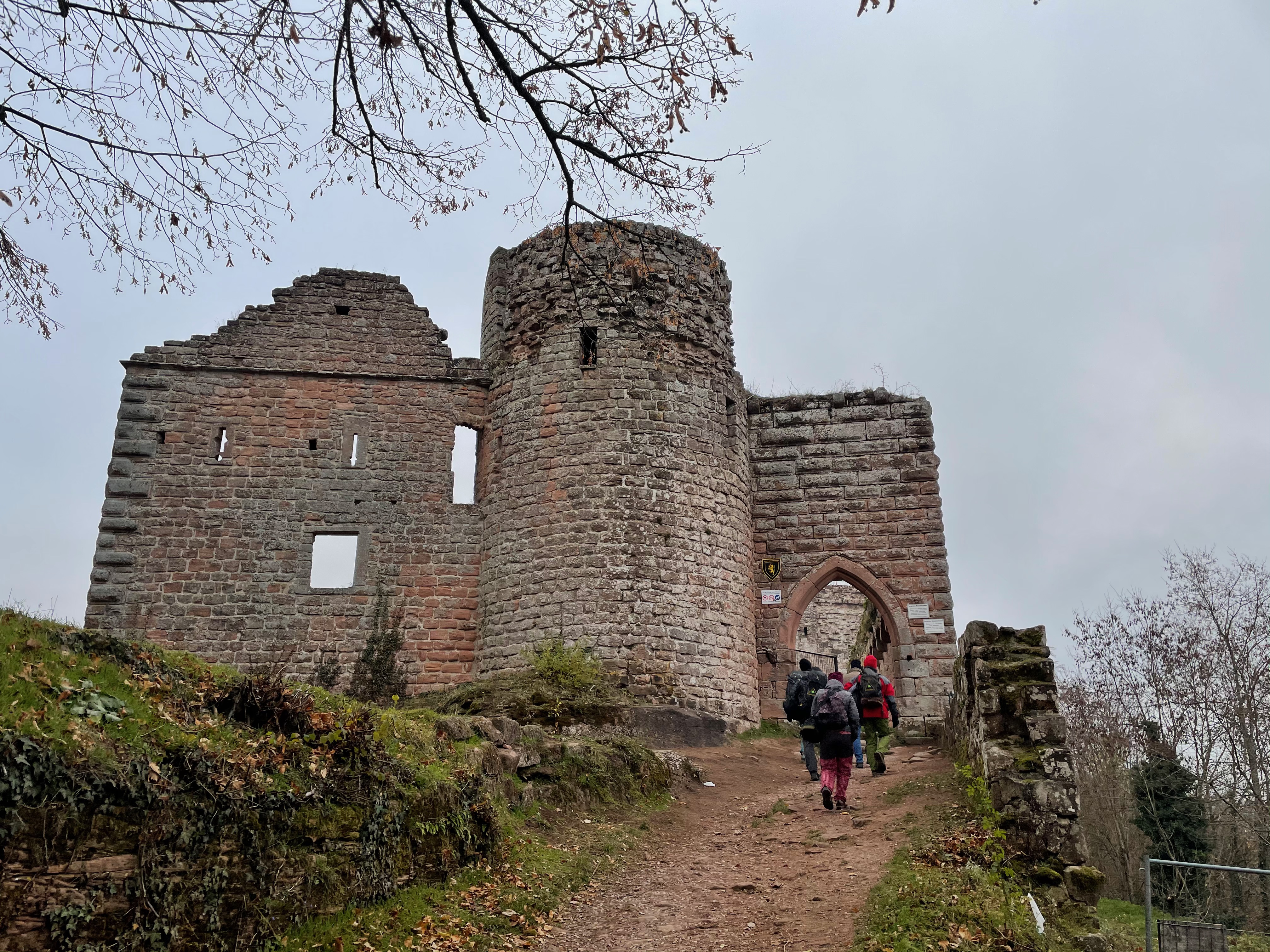 Neuscharfeneck Sicherungsarbeit