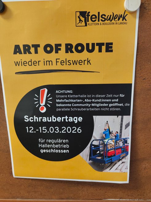 Klettertreff im Felswerk